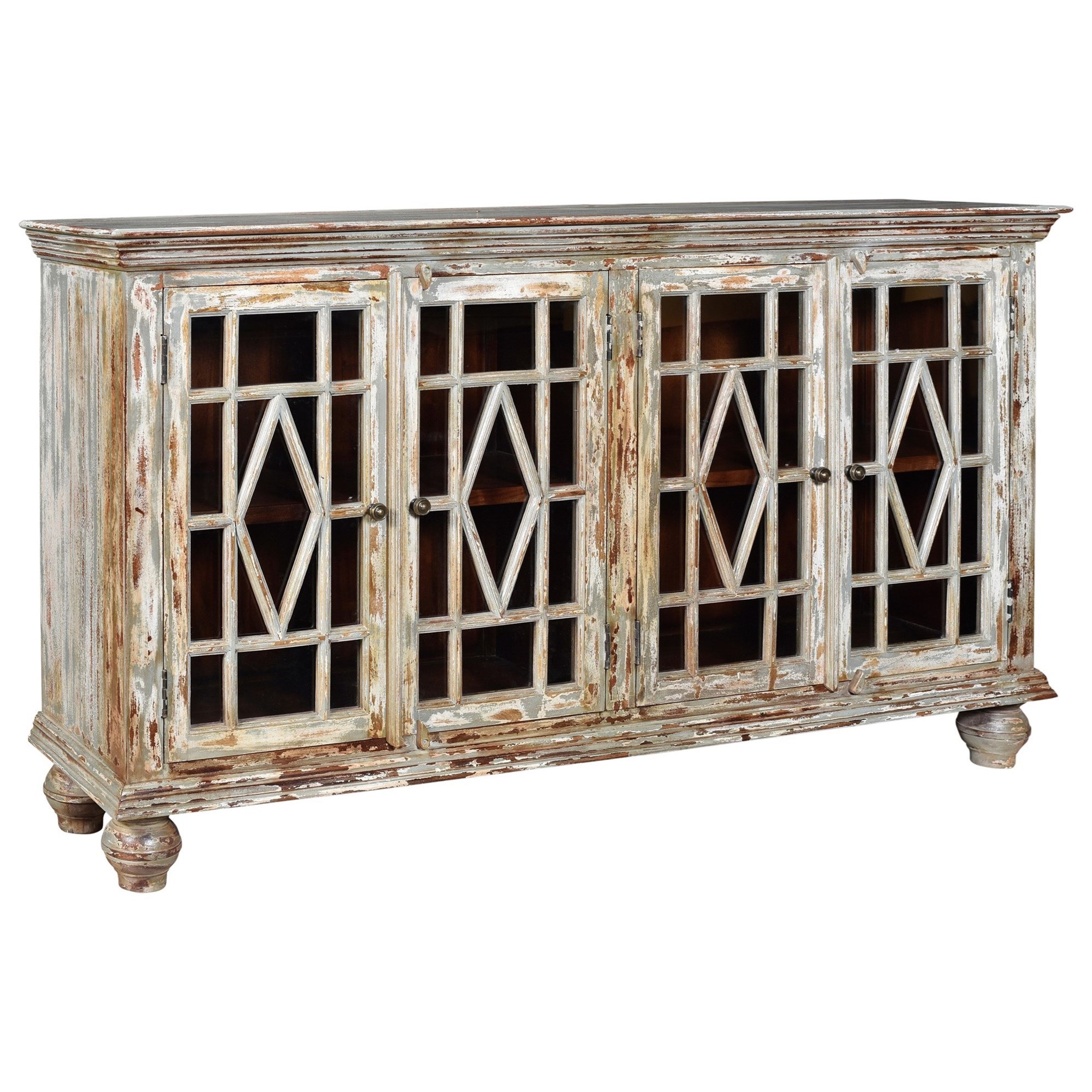 Crestview Collection Accent Furniture CVFNR417 Bengal Manor Mango Wood